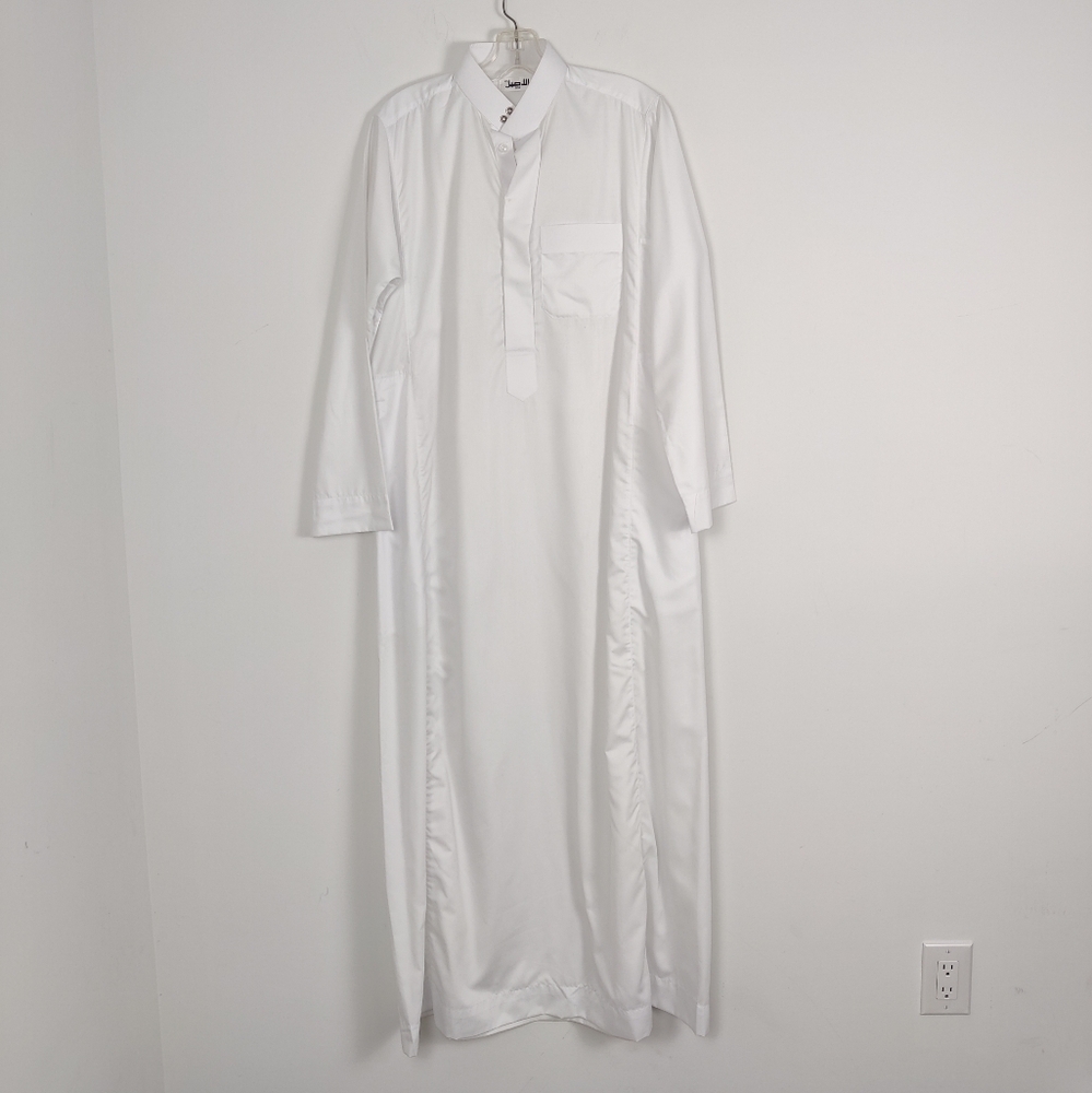 Traditional Arabic Thobe Size XL XXL Muslim Men White 58 M